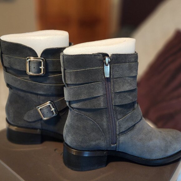 Suede Booties - Picture 3 of 4